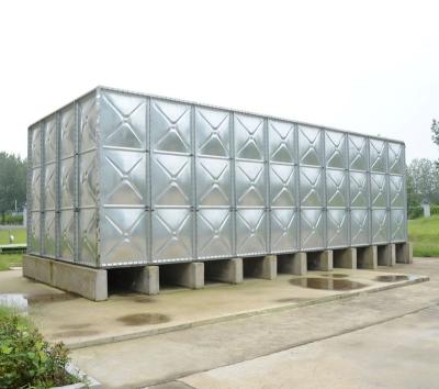 China Easy Operation Factory Sale Directly Assembled To Galvanize Poly Steel Water Storage Tanks for sale