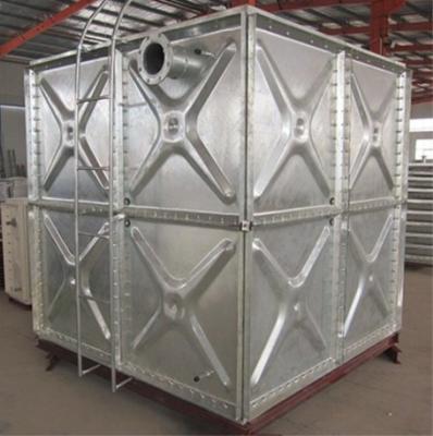 China Easy Operation Steel Water Storage Tank Hot Dipped Galvanized Bolted Sectional Pressed Wholesale Prices for sale