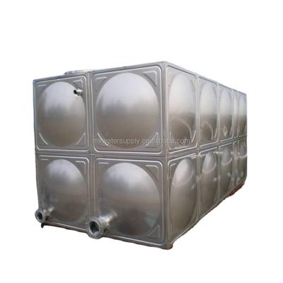 China China Wholesale Storage Buried Movable Square Stainless Steel Water Treatment Tank for sale