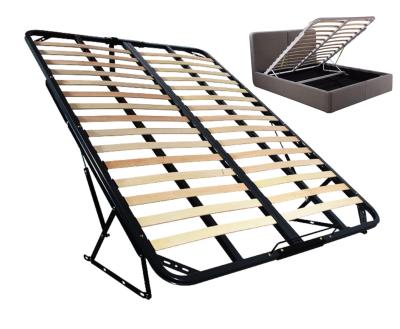 China 2021 HOTEST BRITISH STYLE METAL TUBE QUEEN BED (size) adjustable FRAME ADJUSTABLE GAS LIFT BED FRAME WHOLESALE for sale