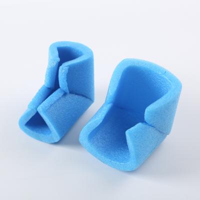 China Contemporary blue plastic-made foam corner to protect furniture in transit, easy to install furniture accessories for UK market for sale