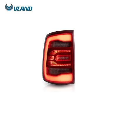 China VLAND Modification Rear Light Factory Wholesale Red Turn Signal Ram 2500/3500 Full LED Ram 2009-2018 Tail Lights For Dodge Ram for sale