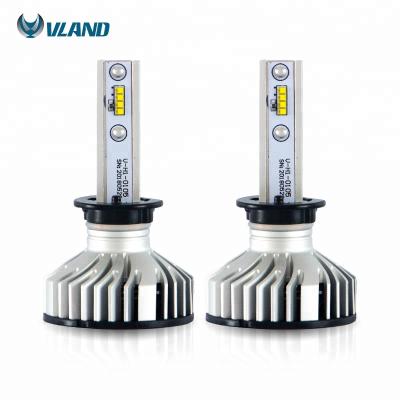 China Wholesales 12v and 24v H1 H7 H8 H11 9005 Automotive Industry Vland Factory Manufacture 9006 9012 D2S D2H Auto Car Led Headlight Bulbs for sale