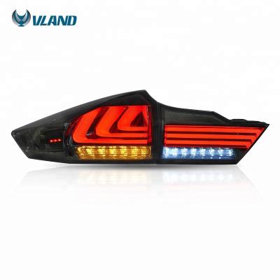 China Car Modified Lamp VLAND Factory Wholesale Manufacturer Tail Lights 2014 Rear Light Up Vti Sequential Led City / Grace for sale