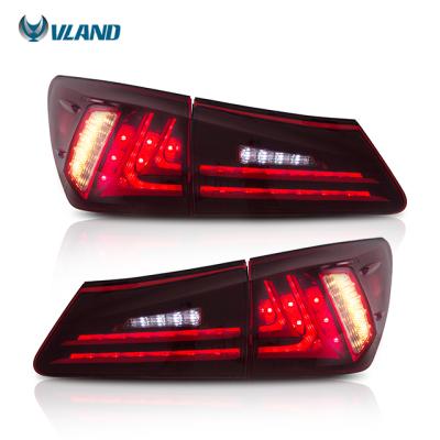 China Automotive industry china manufacturer VLAND wholesales is350/F full led taillight rear lights 2006-2012 for LEXUS is250 for sale