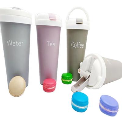 China Custom PORTABLE Travel Coffee Mug Stainless Steel Vacuum Insulated Straw Water Bottle Milk Mug Custom Made With LID for sale