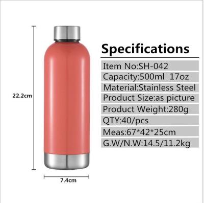 China China Supplier Viable Wholesale A Round Bottle With A Small Mouth Stainless Steel Tumbler for sale