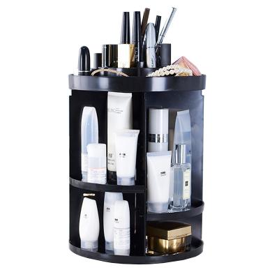 China Acrylic cosmetic organizers stored 3-6l transparent around large capacity 360 degree rotation for sale