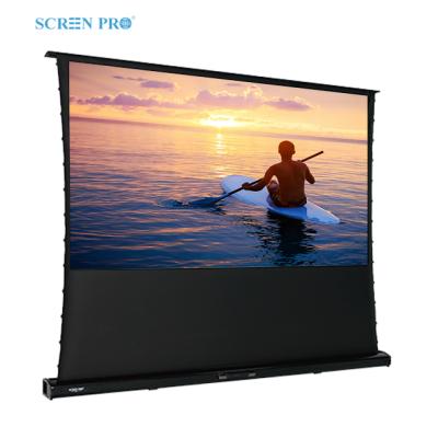 China Electric Manual Roll Up Projector Screen Size 72'84'100'120'150 inch for sale