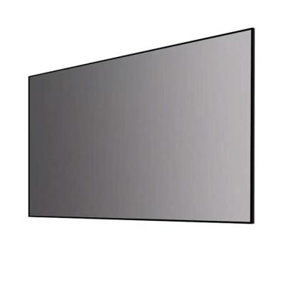 China Ultra-thin Sight Screen 7mm Border Frame Home Theater Projector Screen for sale