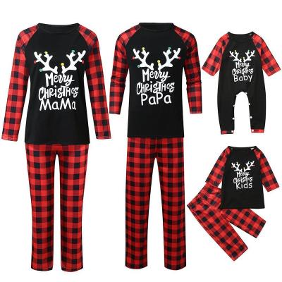 China Breathable Wholesale 2022 New Style Family Christmas Pajamas Baby Christmas Pajamas for sale