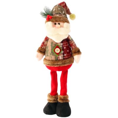 China Wholesale Santa Claus Elk Snowman Santa Clause Christmas Plush Doll Toys For Gift for sale