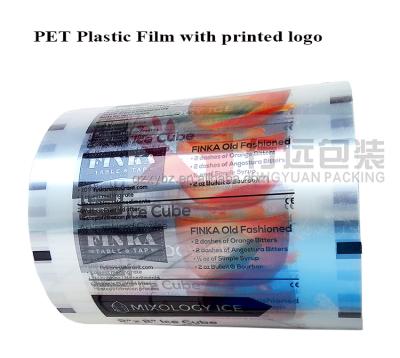 China Food& Medicine Film Food Grade PET Plastic Sealing Film With Printed Log / Packaging Sealing Film for sale