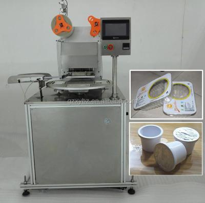 China Beverage Rotary Type Automatic Sealing Machine For Tin Can , Plastic Tube for sale