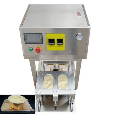 China Beverage Aluminum Container Desktop Cup Foil Lid Top Sealing Machine for sale