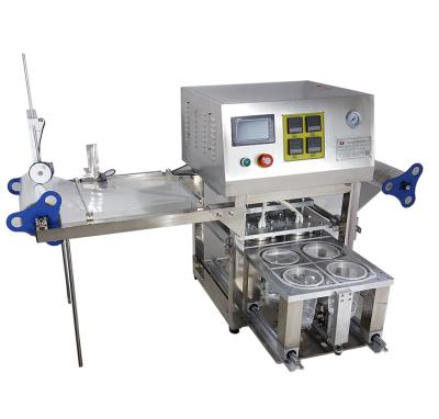 China Top Selling Beverage 4 Cups Automatic Heat Seal Machine for sale