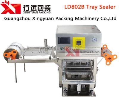 China Good Quality Large Frozen Beverage Food Tray / Container Sealing Machine LD802B for sale