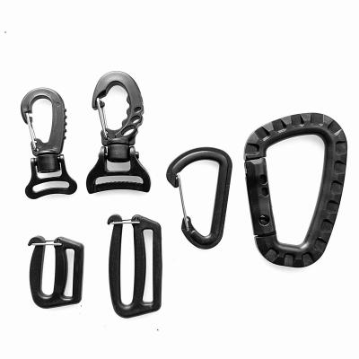 China Factory POM Plastic Carabiner Hooks For Main Chain Backpack Manufacturer In China B005 for sale