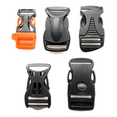 China China Factory Safety Harness Side Release Buckle Adjustable Plastic Double Clip For Backpack for sale