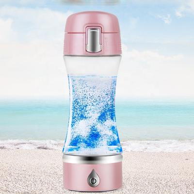 China Custom Logo CE BPA Free Portable Hydrogen Water Bottle Generator H2 SPE PEM Eco - Friendly for sale