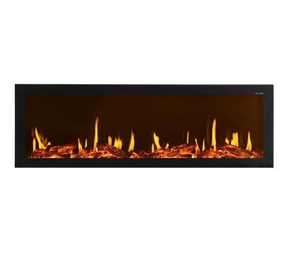 China Sfeerhaard 1280 Modern Customized Luxury Fire Control Multicolor 3D Insert Wood Place Decor Led Flame Electric Fireplace for sale