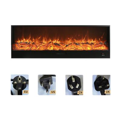 China Adjustable Flame Effect Manufacturers Customized Decorative Wall Mounted Free Standing Electric Flame Heaters Fireplaces With Remote Control for sale