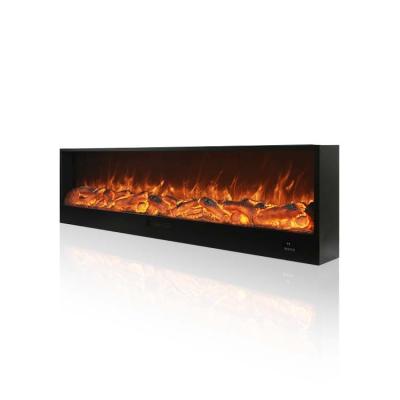 China Adjustable Flame Effect Decoration Customized Free Standing Electric Fire Place Wall Mounted Chimenea Electrica Electric Fireplace For Indoor for sale