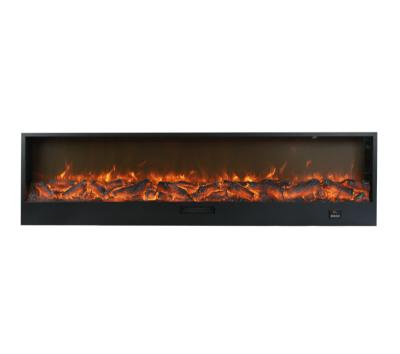 China Modern Manufacturer 220v Customized Place Flame Wall Mounted Corner Electric Heater LED Electric Fireplace for sale