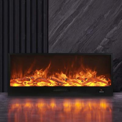 China Europe Manufacturer European Led Insert Wall Mounted 3D Electric Fireplace 1200mm Flame Electric Fireplaces With Remote Control for sale