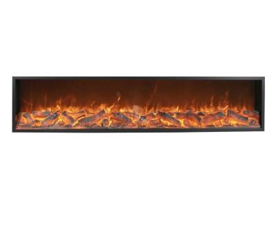 China +decorative+Luxury Electric Heater 40 Place 50 60 Inch Corner Fireplace 3 Sides Electric Heater With 3D Artificial Led Flame for sale