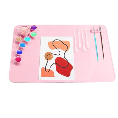 China Custom Viable Educational Toddler Water Silicone Pad Arts DNG Printing Pen Mat Drawing Pad Pad for Kids Children Soft Silicone Design for sale