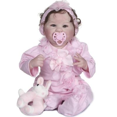 China Real DNG viable cheap bambole baby dolls for sale npk fairy bebe step reborn silicone dear newborn femmine cuerpo completo 24 inch for sale