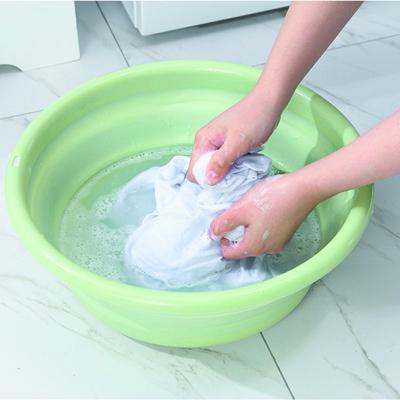 China Durable Portable Folding Outdoor Folding Laundry Household Laundry Basin Bathroom Sink Camping Travel Bucket Bucket for sale