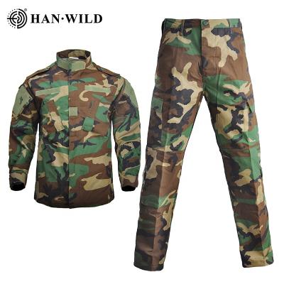 China HAN Polyester Wadding Jacket Reversible ACU Uniform Camouflage Shirt Suit Breathable WILD Tactical Camouflage Uniform for sale