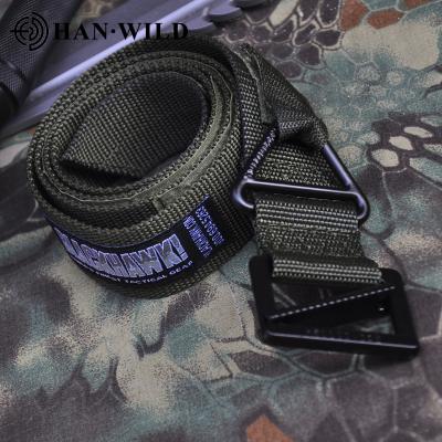 China New Men's Sports Nylon Belt Soft 3mm Metal Belt Outdoor Multifunctional Tactical Military Belt Quick Release Hard Magnetic Men's Real Buckle Belt for sale