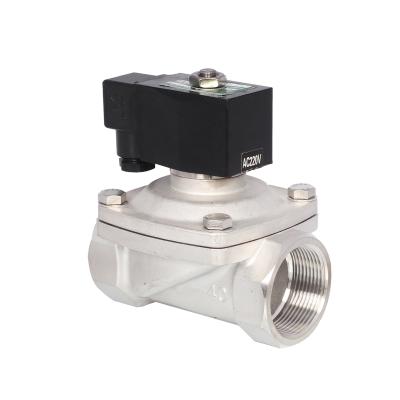 China General 2 Way Solenoid Valve Normal Close 2/2 Water Stainless Steel Solenoid Valve for sale