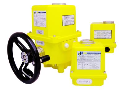 China General Motorized On Modulate IP67 Quarter Turn Rotary Safety Electric Actuator 4 20mA for sale