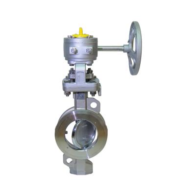 China 10K 150# PN10 PN16 SUS304 SUS316 Stainless Steel Double Eccentric Wafer General Type Butterfly Valve for sale