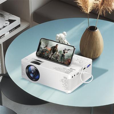 China Pico Mobile Projector Native 720P Support 4K 150inch Stereo Sound Correction 4D LCD LED Trapezoidal Home Theater Projector for sale