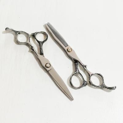 China New Professional Hairdressing Scissors Thinning Scissors Hair Cutting Scissors Set Barber Shears High Quality Salon for sale