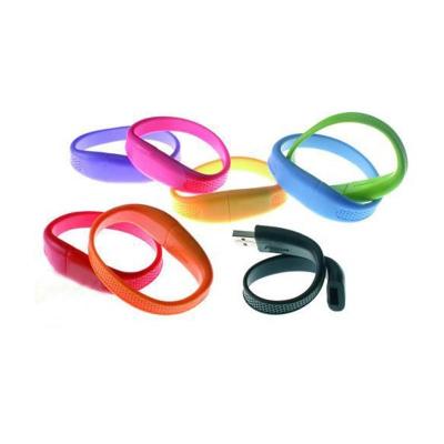 China Bulk Cheap Silicon 8GB Wristband USB Flash Drives, 4GB Silicon USB Bracelet USB Stick for sale