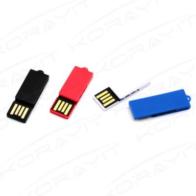 China Customized Logo Plastic Mini USB Flash Memory, Super Slim USB Flash Driver for sale