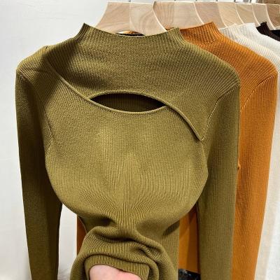 China Anti-Shrink Korean version of autumn and winter wear with new design sense sweater women's wear for sale