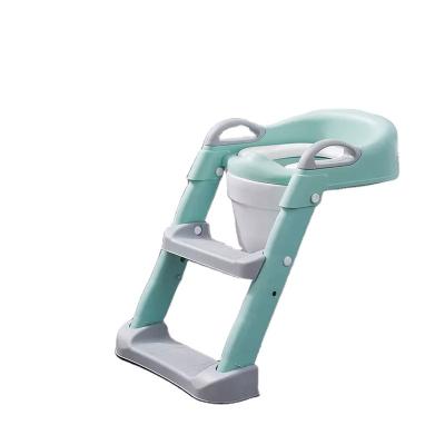 China Wholesale Toilet Toddler Child Potty Trainer with Adjustable Step Stool Baby Toddler Potty Ladder for sale