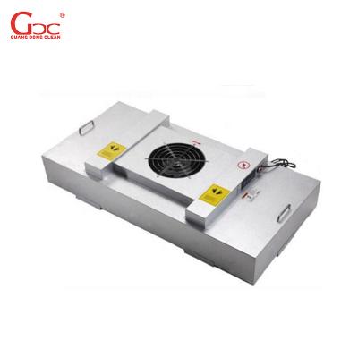 China 2021 clean workplace hot sale FFU fan filter unit the cleanroom HEPA filter system ceiling for sale