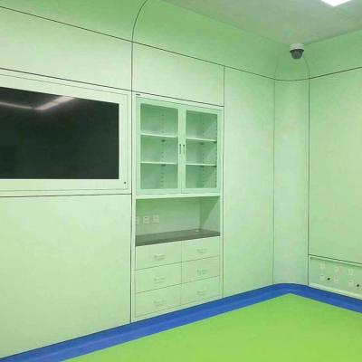 China Modular Factory Partition ISO 7 8 9 Panel Dust Proof Portable Cleanroom for sale