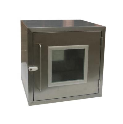 China Building Material Shops CE Certification 304 Stainless Steel Static Pass Box In Stock for sale