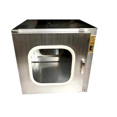 China Building Material Shops Pharmaceutical Laboratory Room Pass Window Transfer Window Non-dust Clean Stainless Steel Pass Box for sale