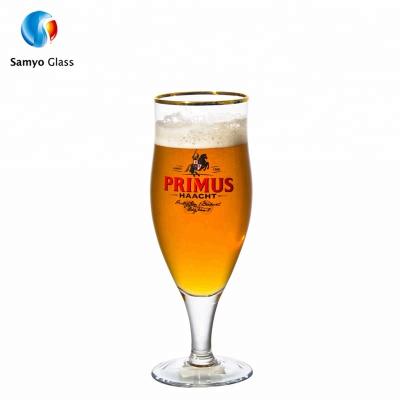 China Wholesale Handmade Cheap Custom Beer Mug Stemware Glass Beer Mug Stoneware Beer Mugs FILE Beer Mug with Decal for sale