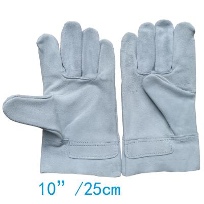 China Industrial Selective Welding Cow Split Safety Work Gloves Leather Welding Gloves Non Scratching 10